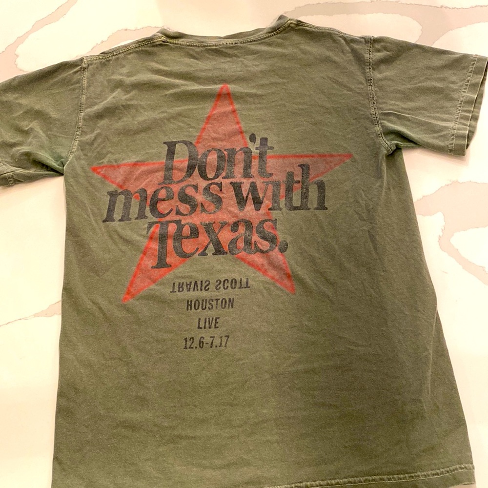 Travis Scott concert T-shirt size S